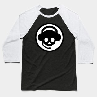 Chatting Skull Baseball T-Shirt